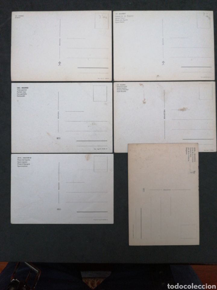Postales: MADRID, LOTE DE 6 POSTALES. BEASCOA - Foto 2