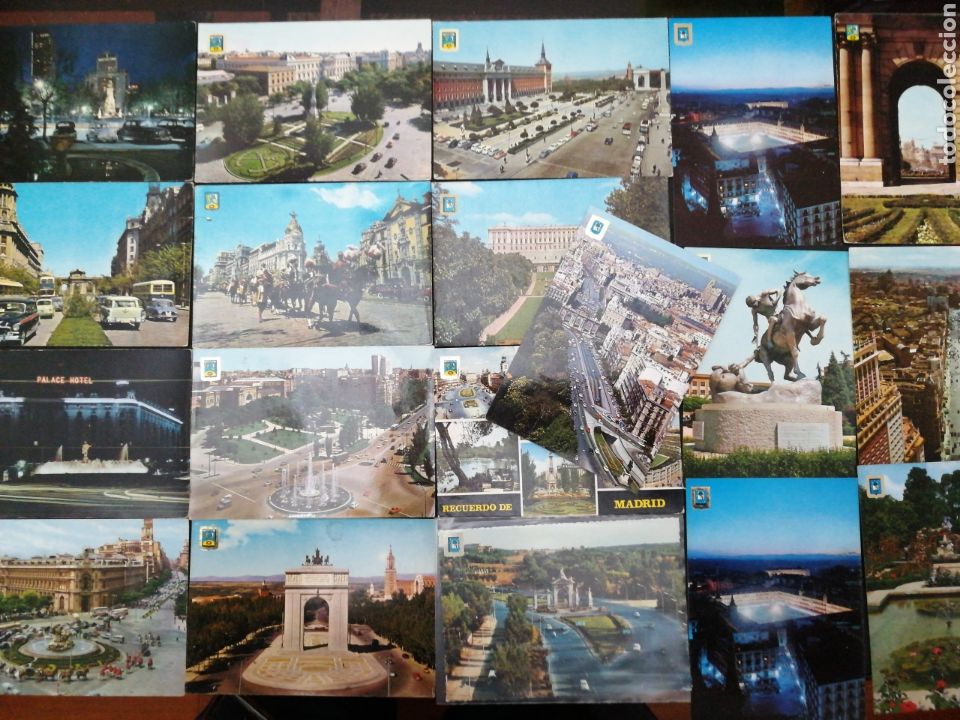 Postales: MADRID, LOTE DE 35 POSTALES. DOMINGUEZ - Foto 3