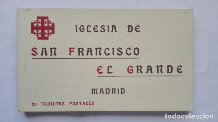 Cartoline: 20 POSTALES, IGLESIA DE SAN FRANCISCO EL GRANDE-MADRID