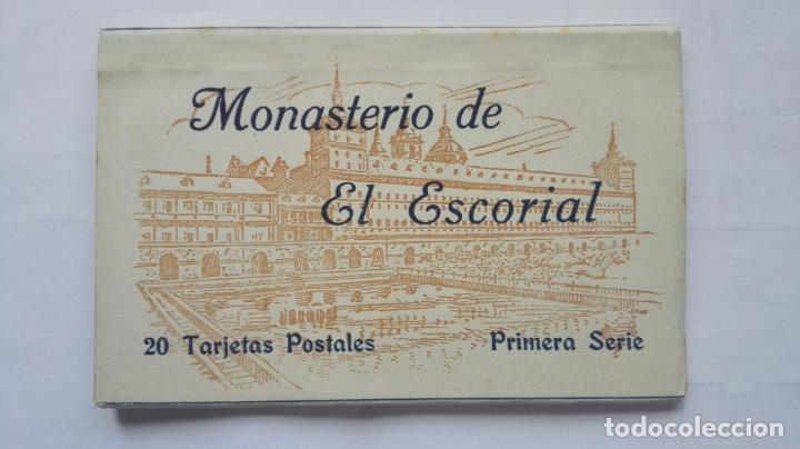 Cartoline: 20 POSTALES, MONASTERIO DE EL ESCORIAL, PRIMERA SERIE