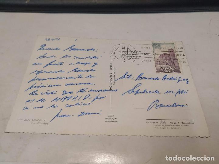 Postales: COMUNIDAD DE MADRID - POSTAL MADRID - LA CIBELES - Foto 2