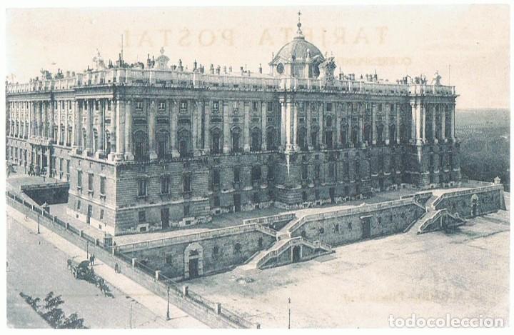 Postales: POSTAL MADRID PALACIO REAL - Foto 1