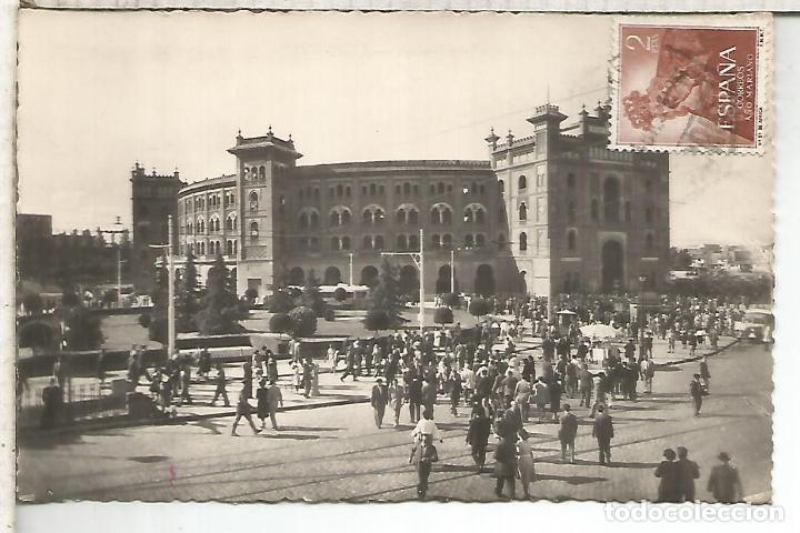 Postales: MADRID PLAZA  DE TOROS ESCRITA - Foto 1