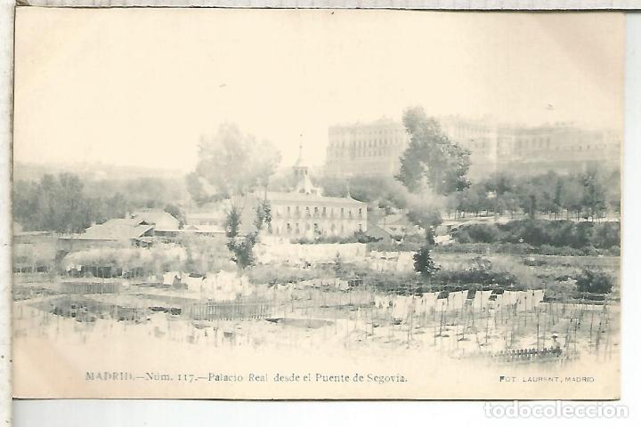 Postales: MADRID PALACIO REAL DORSO SIN DIVIDIR - Foto 1