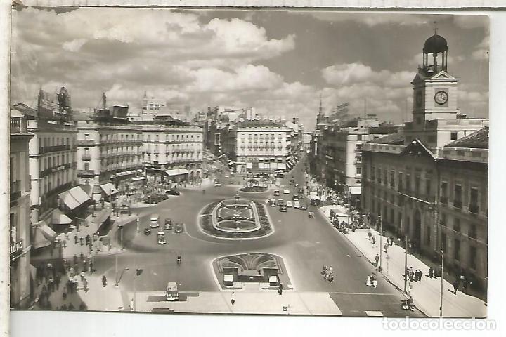 Postales: MADRID PUERTA DEL SOL SIN ESCRIBIR - Foto 1