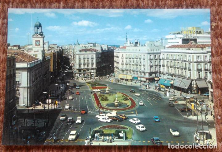 Postales: MADRID - PUERTA DEL SOL - Foto 1