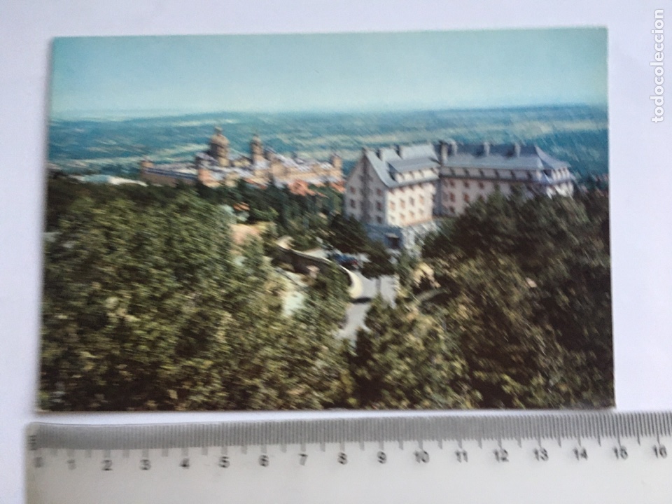 Postkarten: POSTAL. EL ESCORIAL. VISTA DEL MONASTERIO. GARC&Iacute;A GARRABELLA Y C&Iacute;A.