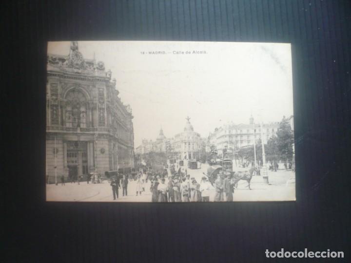 Postkarten: Madrid-Calle de Alcal&aacute;.Fot.Lacoste.