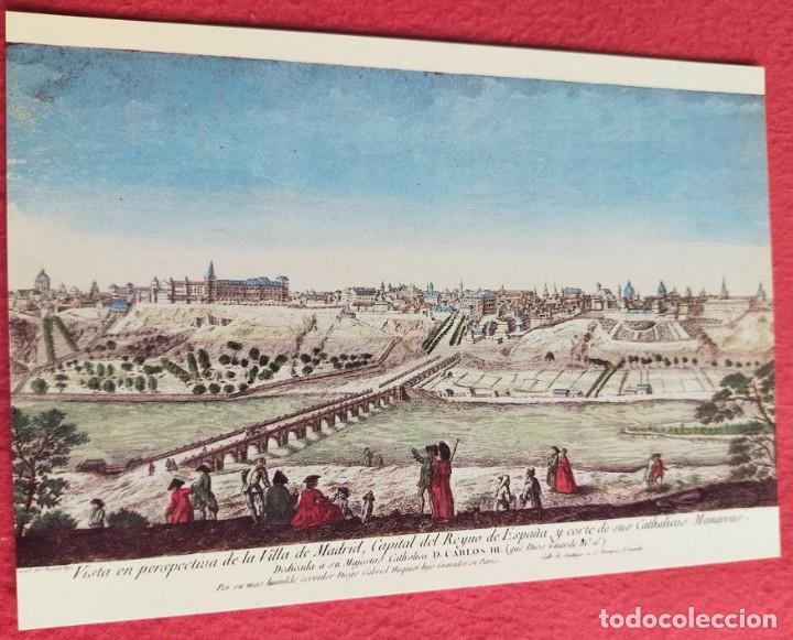 Postkarten: Tarjeta Postal MUSEO MUNICIPAL DE MADRID. P-378 Jacques-Gabriel Huquier (1725/1805) La Villa de Madr