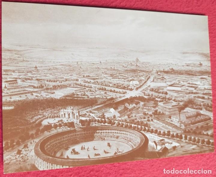 Postkarten: Tarjeta Postal MUSEO MUNICIPAL DE MADRID. P- 391 Vista de Madrid desde la puerta de Alcal&aacute; (1854)