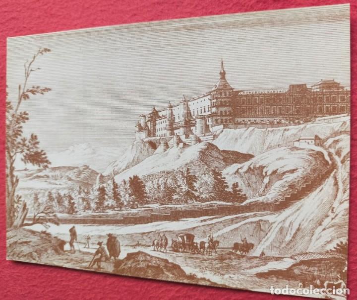 Postkarten: Tarjeta Postal MUSEO MUNICIPAL DE MADRID. P-399 Grabado An&oacute;nimo de El Alc&aacute;zar de Madrid