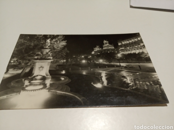 Postales: Madrid paseo del Prado - Foto 1