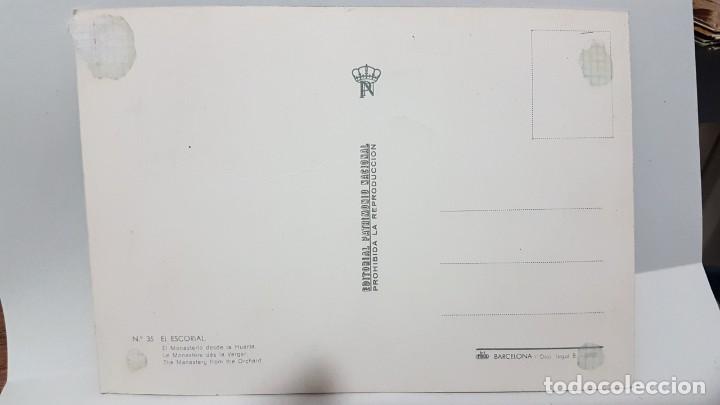 Postales: ANTIGUA POSTAL DE MADRID. EL ESCORIAL - Foto 2