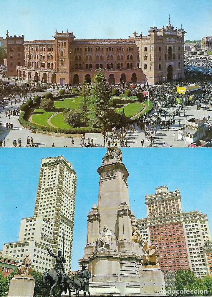 Postales: MADRID - DOS POSTALES - Foto 1