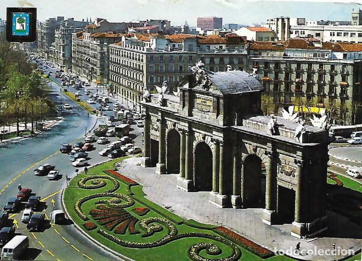 Postales: MADRID - PUERTA DE ALCAL&Aacute; - Foto 1