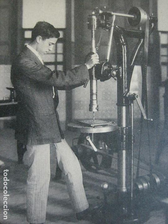 Postkarten: MADRID-INSTITUTO DE ARTES E INDUSTRIAS-TALADRO-POSTAL ANTIGUA-(70.331)