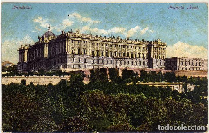 Postales: PRECIOSA POSTAL - MADRID - PALACIO REAL - Foto 1