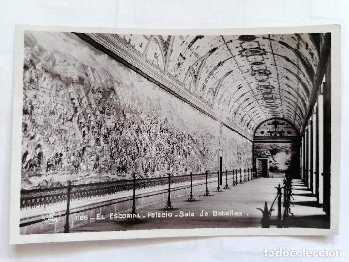 Postkarten: POSTAL EL ESCORIAL - PALACIO - SALA DE BATALLAS, N&ordm; 1125