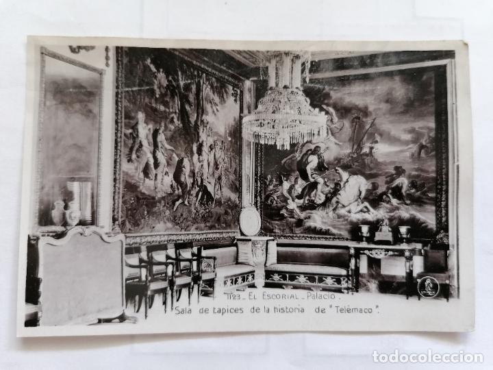 Postkarten: POSTAL EL ESCORIAL - PALACIO - SALA DE TAPICES DE LA HISTORIA DE TELEMACO, N&ordm; 1123
