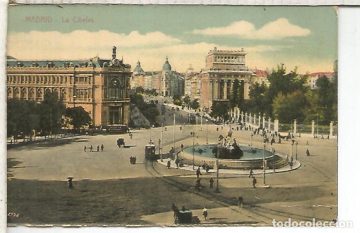 Postales: MADRID CIBELES SIN ESCRIBIR - Foto 1