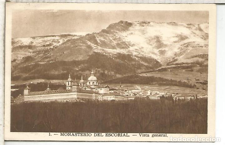 Postales: MADRID ESCORIAL ESCRITA - Foto 1
