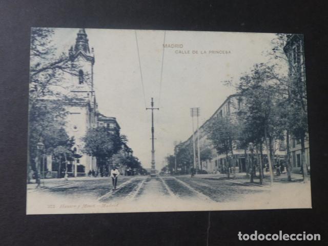 Postales: MADRID CALLE DE LA PRINCESA HAUSER Y MENET - Foto 1