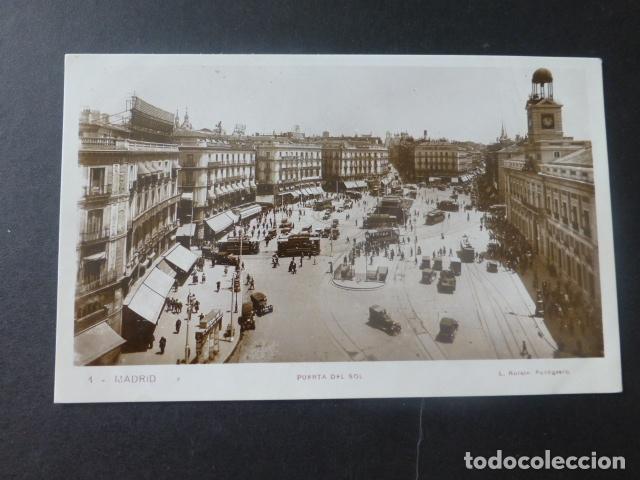 Postales: MADRID PUERTA DEL SOL - Foto 1