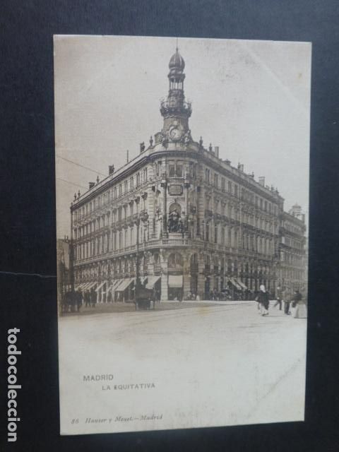 Postales: MADRID LA EQUITATIVA HAUSER Y MENET - Foto 1