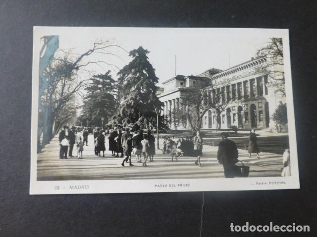Postales: MADRID PASEO DEL PRADO - Foto 1