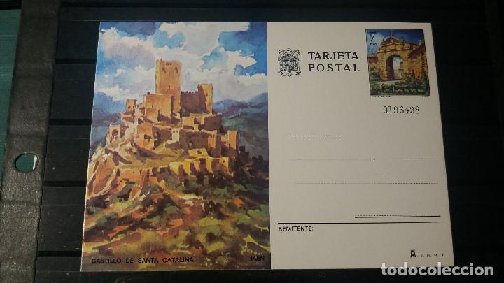 Postais: Tarjeta Entero Postal. Castillo de Santa Catalina. (Jaen). 20 de Noviembre 1975.