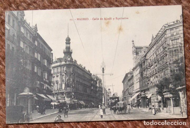 Postales: MADRID - CALLE DE ALCALA - Foto 1