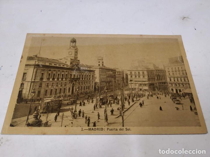 Postales: COMUNIDAD DE MADRID - POSTAL MADRID - PUERTA DE SOL - Foto 1