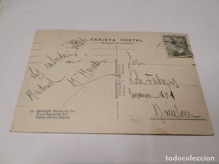 Postales: COMUNIDAD DE MADRID - POSTAL MADRID - PUERTA DEL SOL - Foto 2