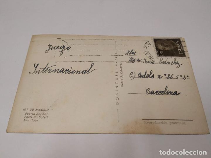 Postales: COMUNIDAD DE MADRID - POSTAL MADRID - PUERTA DEL SOL - Foto 2