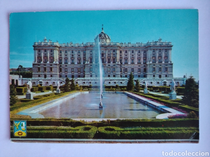 Postales: Postal 18 Madrid palacio real circulada - Foto 1