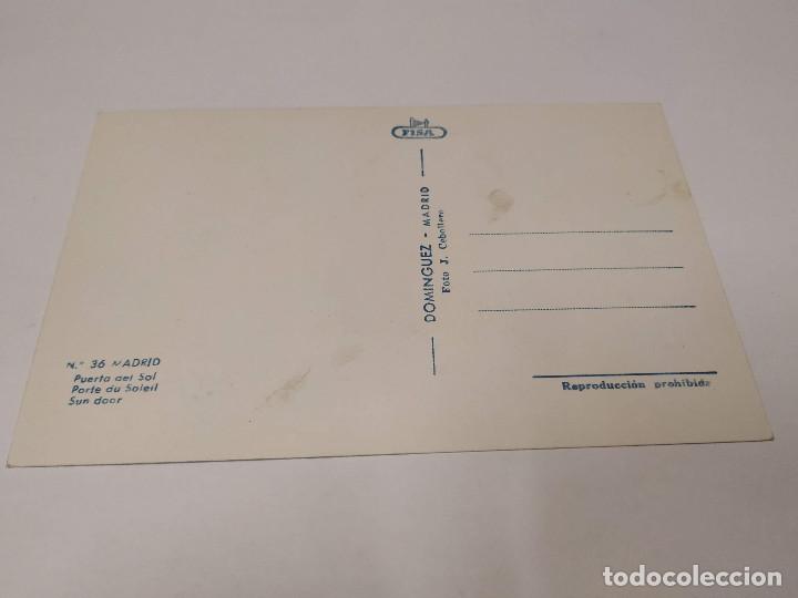Postales: COMUNIDAD DE MADRID - POSTAL MADRID - PUERTA DE SOL - Foto 2