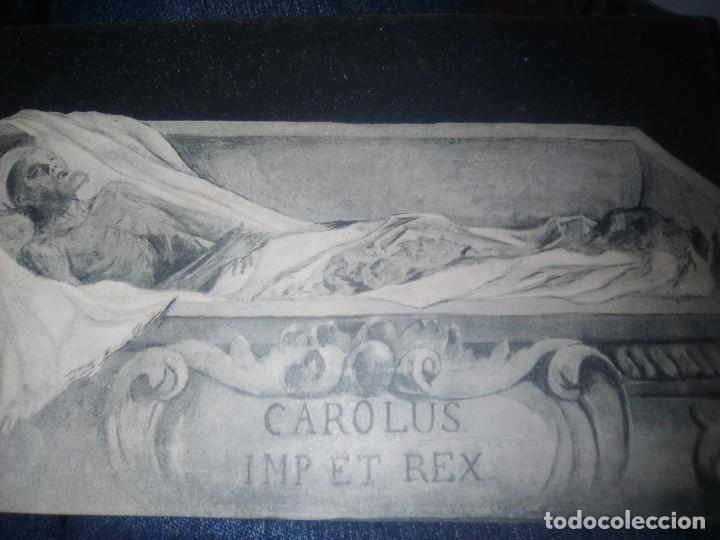 Postais: EL ESCORIAL , LA MOMIA DE CARLOS V