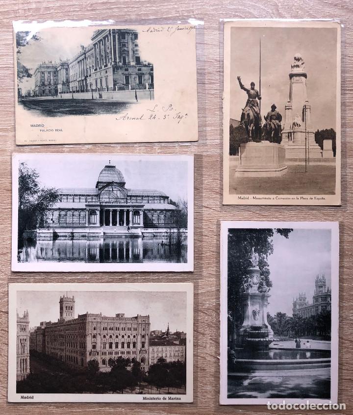 Postales: 24 POSTALES ANTIGUAS MADRID - B - Foto 3