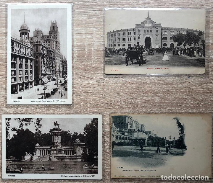 Postales: 24 POSTALES ANTIGUAS MADRID - B - Foto 4