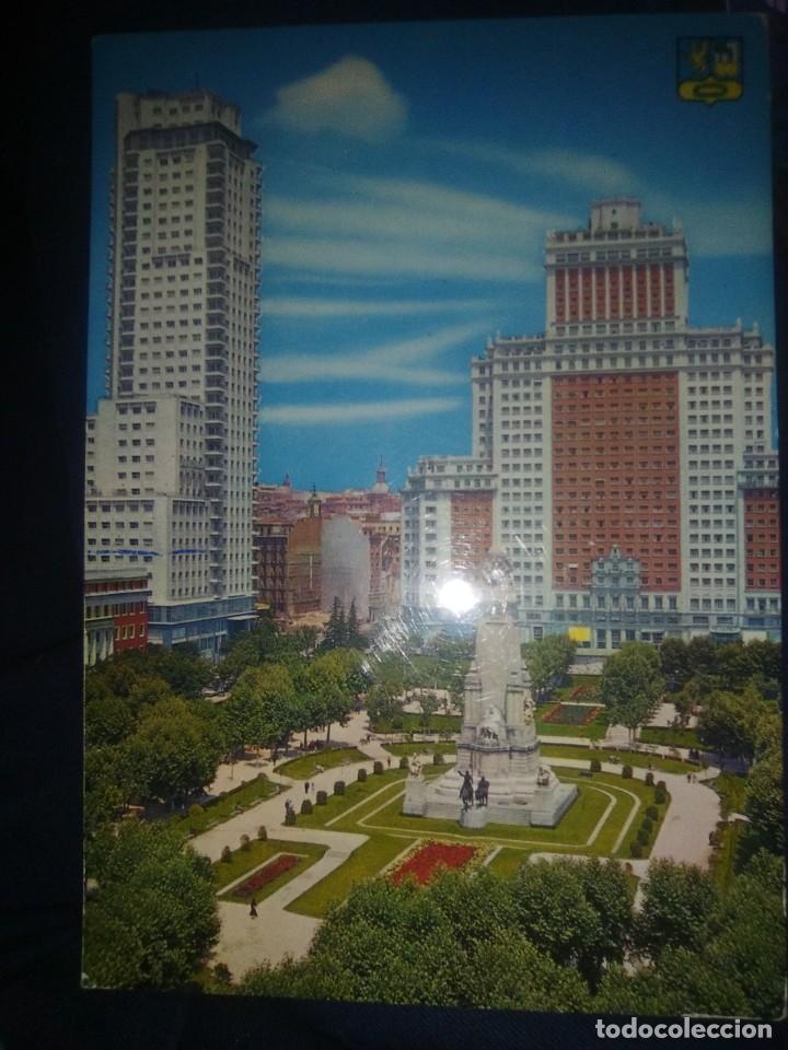 Postales: MADRID, PLAZA ESPA&Ntilde;A, 1963 - Foto 1