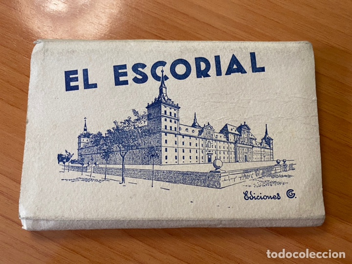Postales: Acordeón de 12 postales del Monasterio de El Escorial García Garrabella sin circular 8x4’5cm - Foto 1 - 207822873