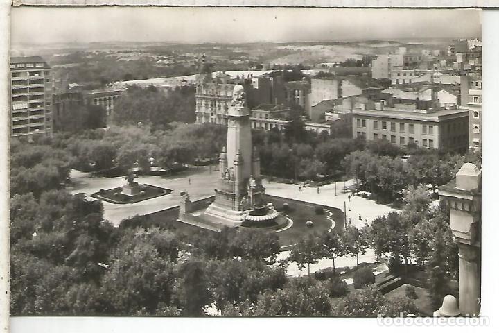 Postales: MADRID PLAZA DE ESPA&Ntilde;A ESCRITA - Foto 1
