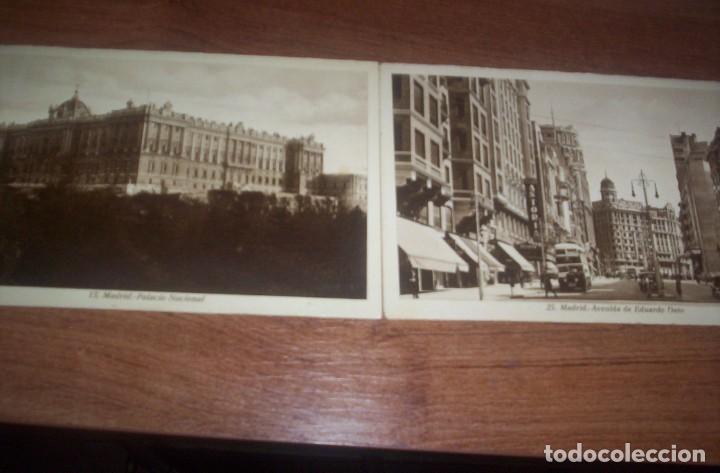 Cartes Postales: MADID - AVENIDA EDUARDO DATO - PALACIO NACIONAL - LOTE DE DOS POSTALES
