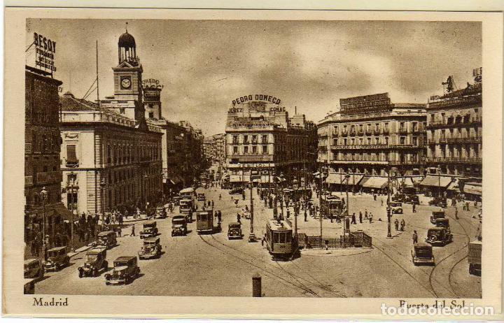 Postales: BONITA POSTAL - MADRID - PUERTA DEL SOL - Foto 1