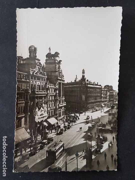 Postales: MADRID CALLE DE ALCALA - Foto 1