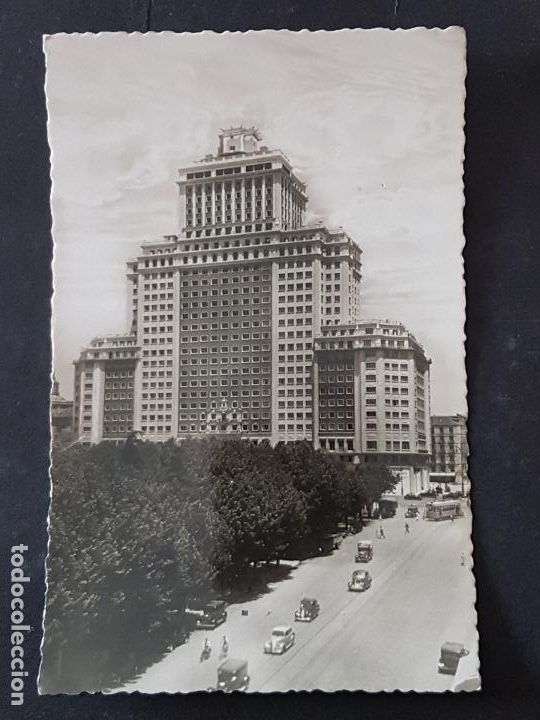 Postales: MADRID EDIFICIO ESPA&Ntilde;A - Foto 1