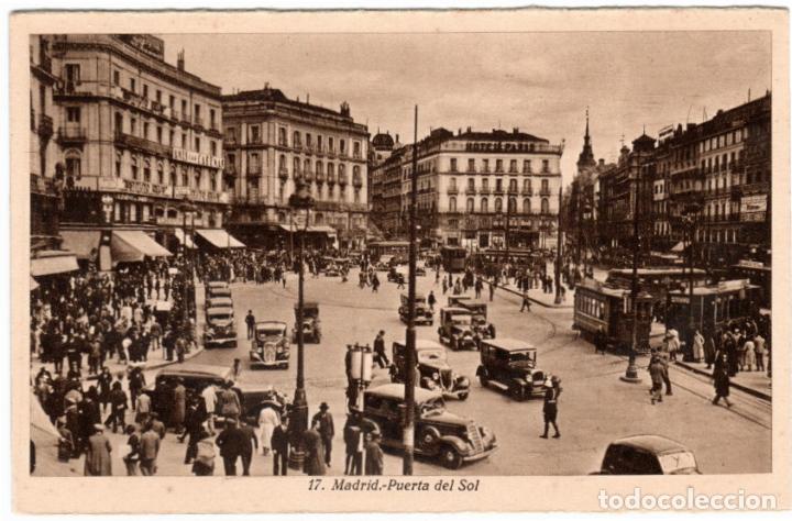Postales: BONITA POSTAL - MADRID - PUERTA DEL SOL - Foto 1