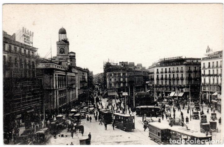 Postales: BONITA POSTAL - MADRID - PUERTA DEL SOL - Foto 1