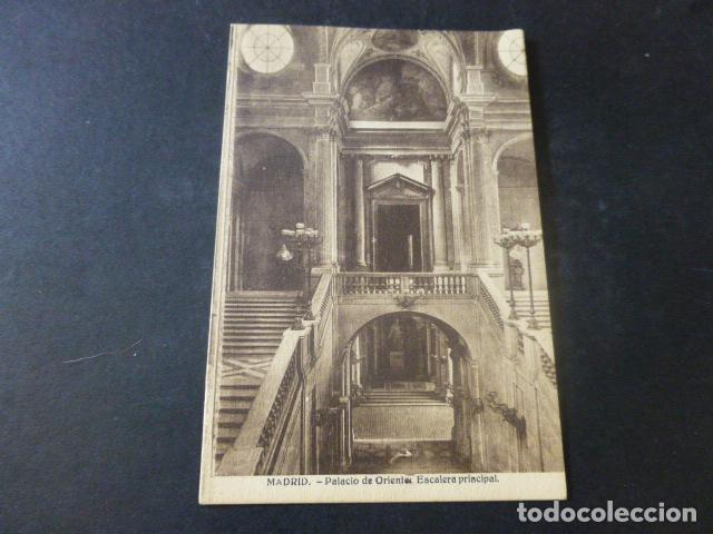 Postales: MADRID PALACIO DE ORIENTE ESCALERA PRINCIPAL - Foto 1
