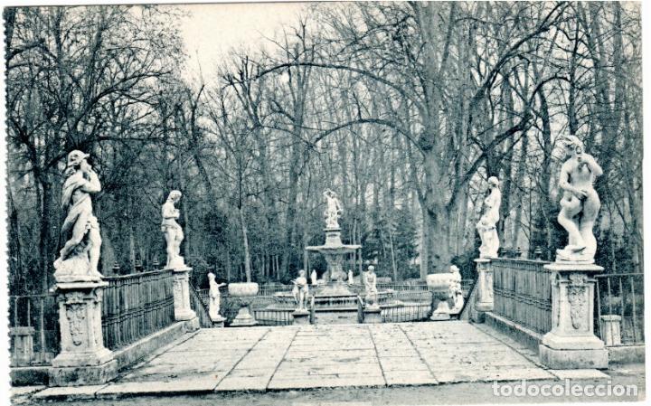 Postales: BONITA POSTAL - ARANJUEZ (MADRID) - FUENTE DEL JARDIN DE LA ISLA